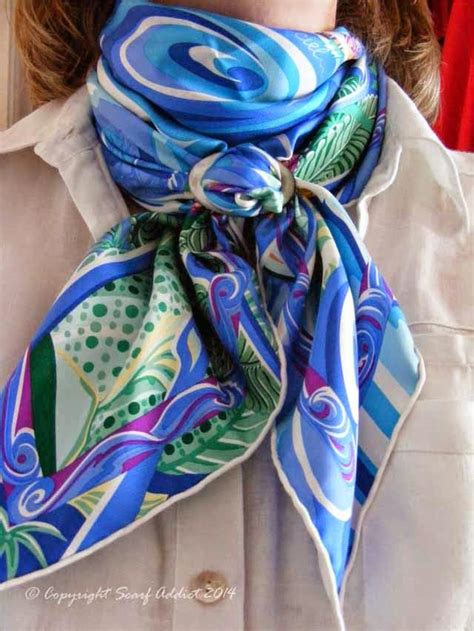 My Little Scarf Blog: Wearing De La Mer au Ciel